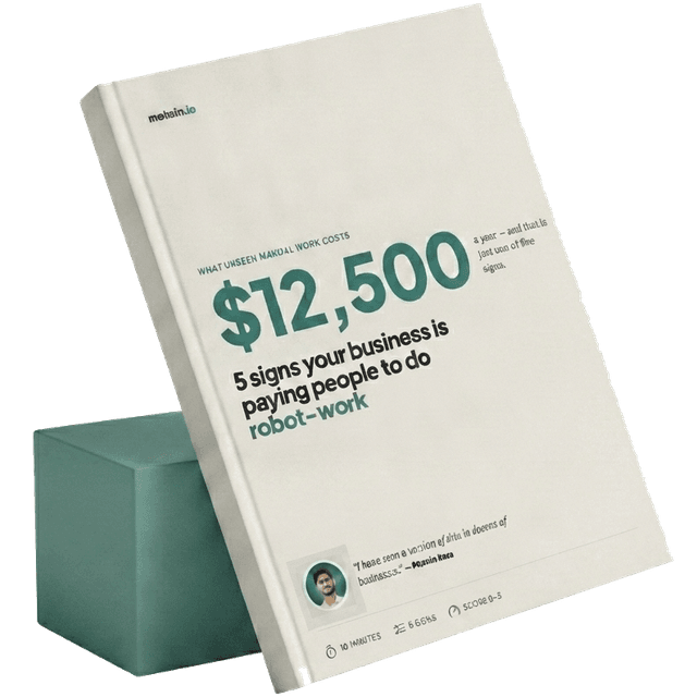 5 Signs Your Business Is Paying People to Do Robot-Work — ebook