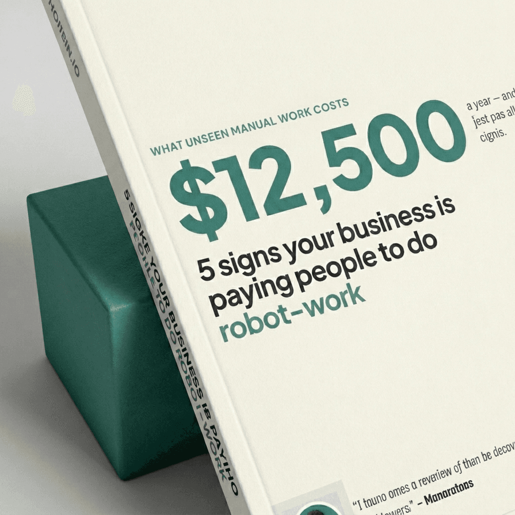 5 Signs Your Business Is Paying People to Do Robot-Work — ebook