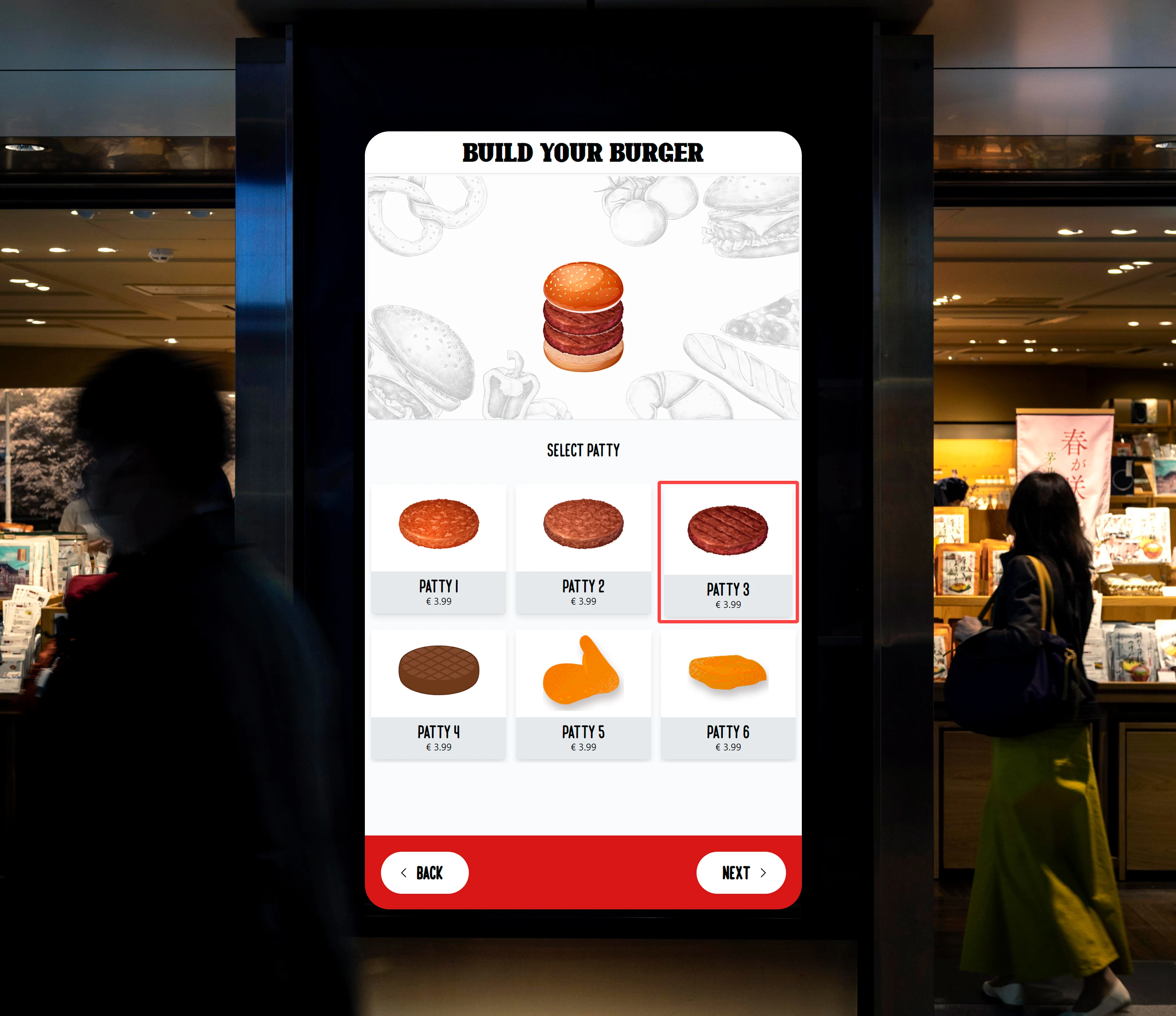 burger-builder screenshot 1