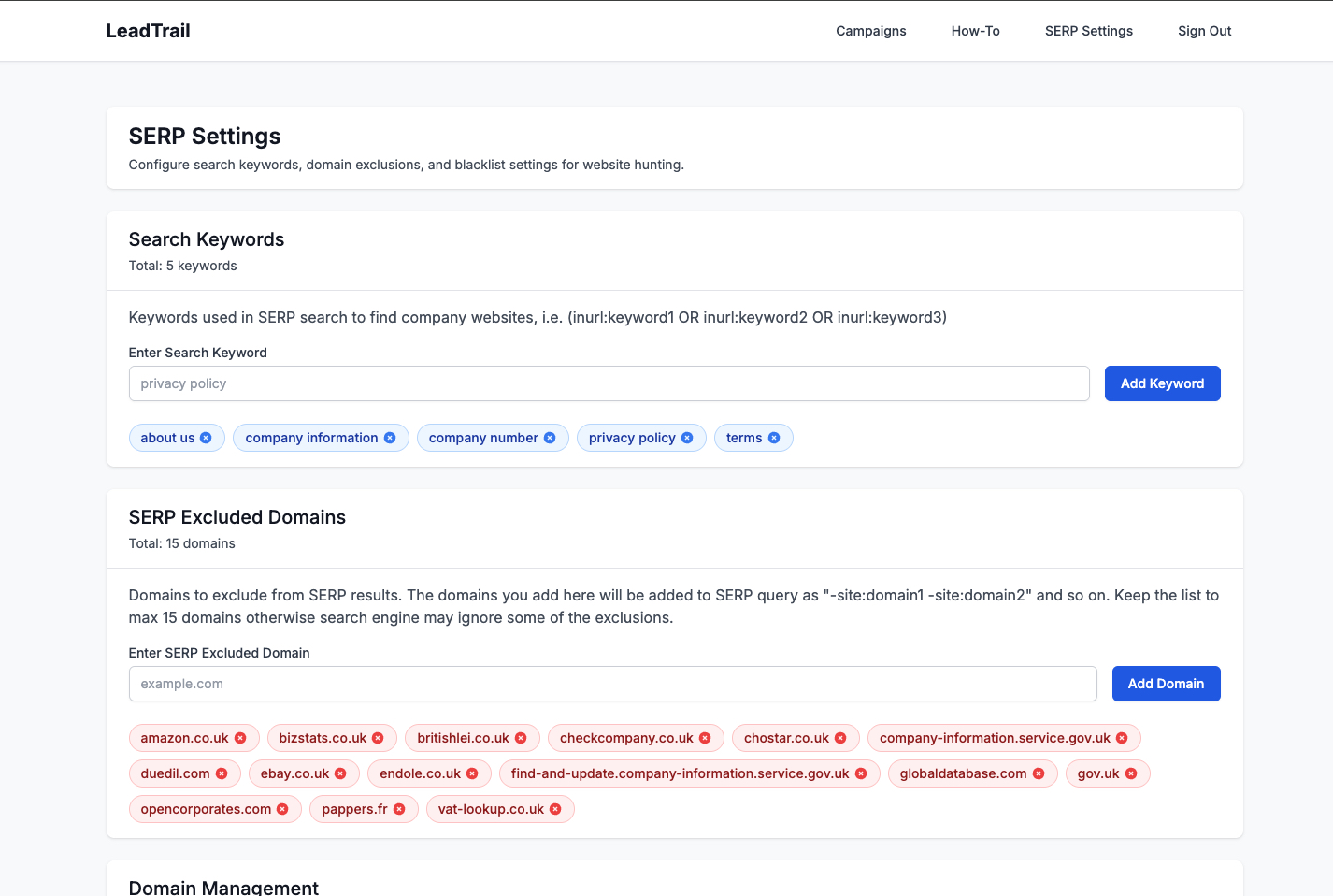 leadtrail screenshot 3