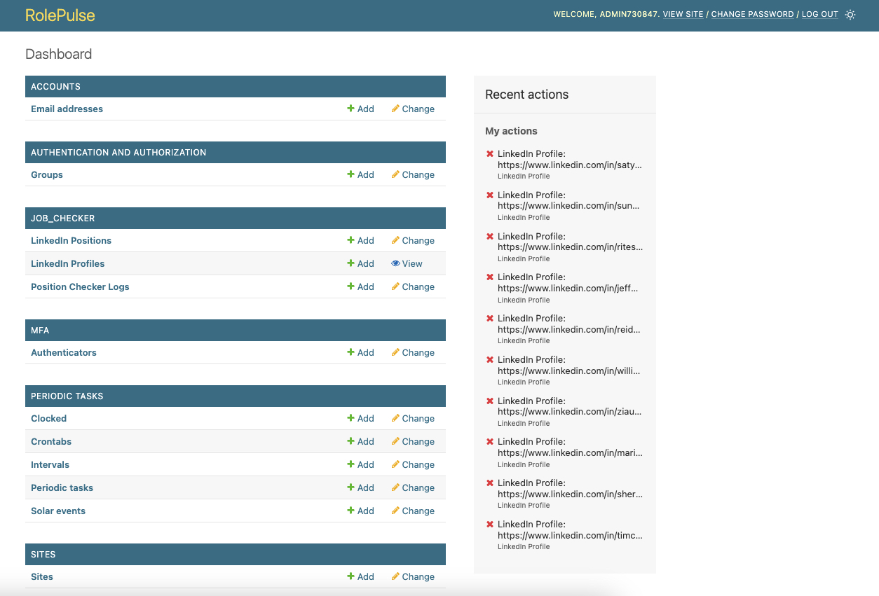 rolepulse screenshot 1